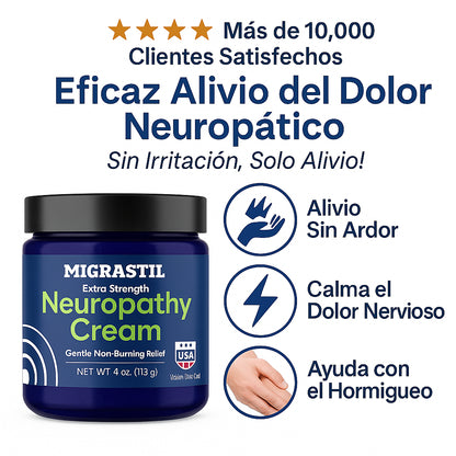 Neuropathy Cream- Alivio Natural para el Dolor Neropático 100% Efectivo