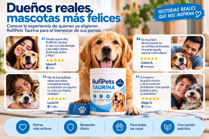 RufiPets Taurina para Perros | DEUS